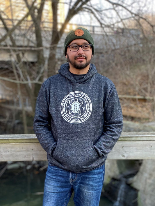 Made in Turtle Island Marled Hoodie